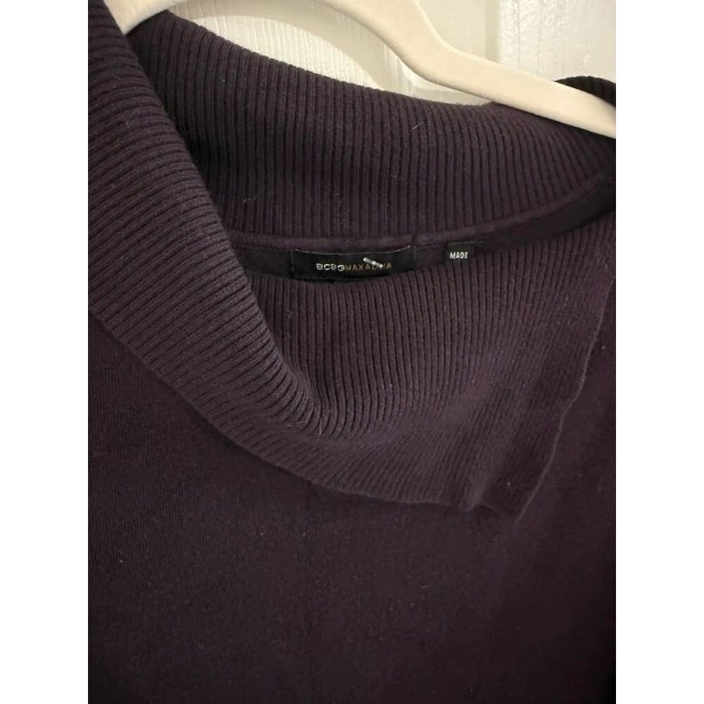 BCBGMaxAzria Purple Knit Sweater Size L - Picture 3 of 3